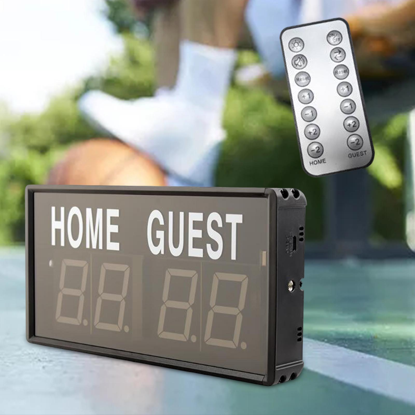 Badminton Score Counter - Digital Scoreboard LED Scoring Electronic Scoreboard