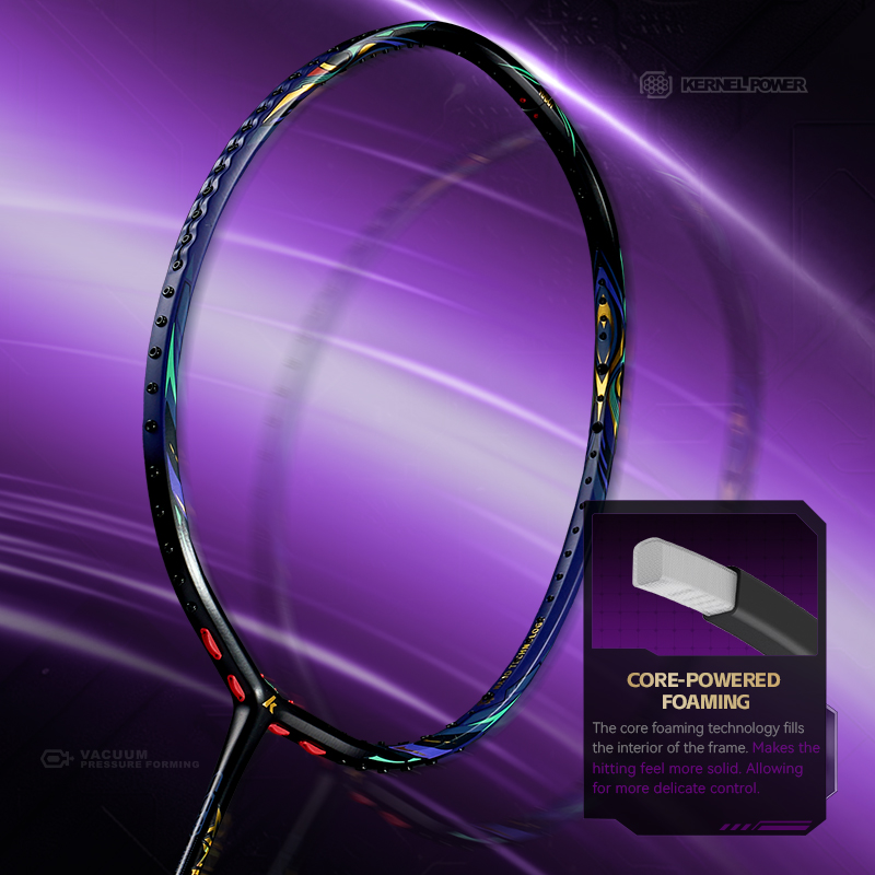 Kawasaki KING K9 4U Badminton  - Li Ning Racket 리뷰 및 가격