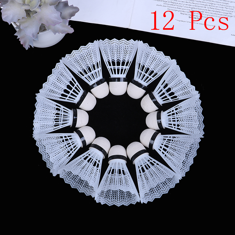 12Pcs Plastic Badminton Shuttl - Badminton Event 리뷰 및 가격