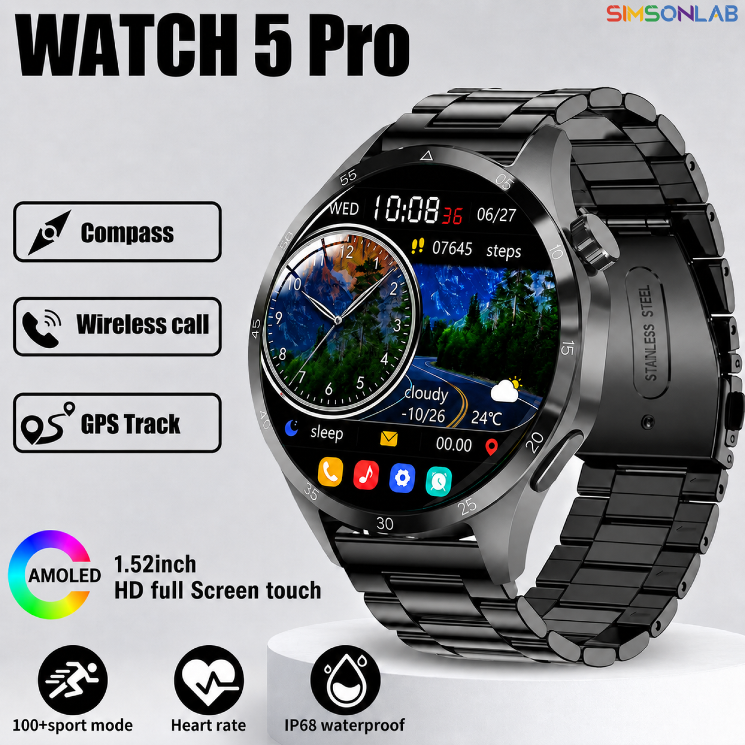 2026 New Smart Watch Men AMOLE - Badminton Is Calling 리뷰 및 가격