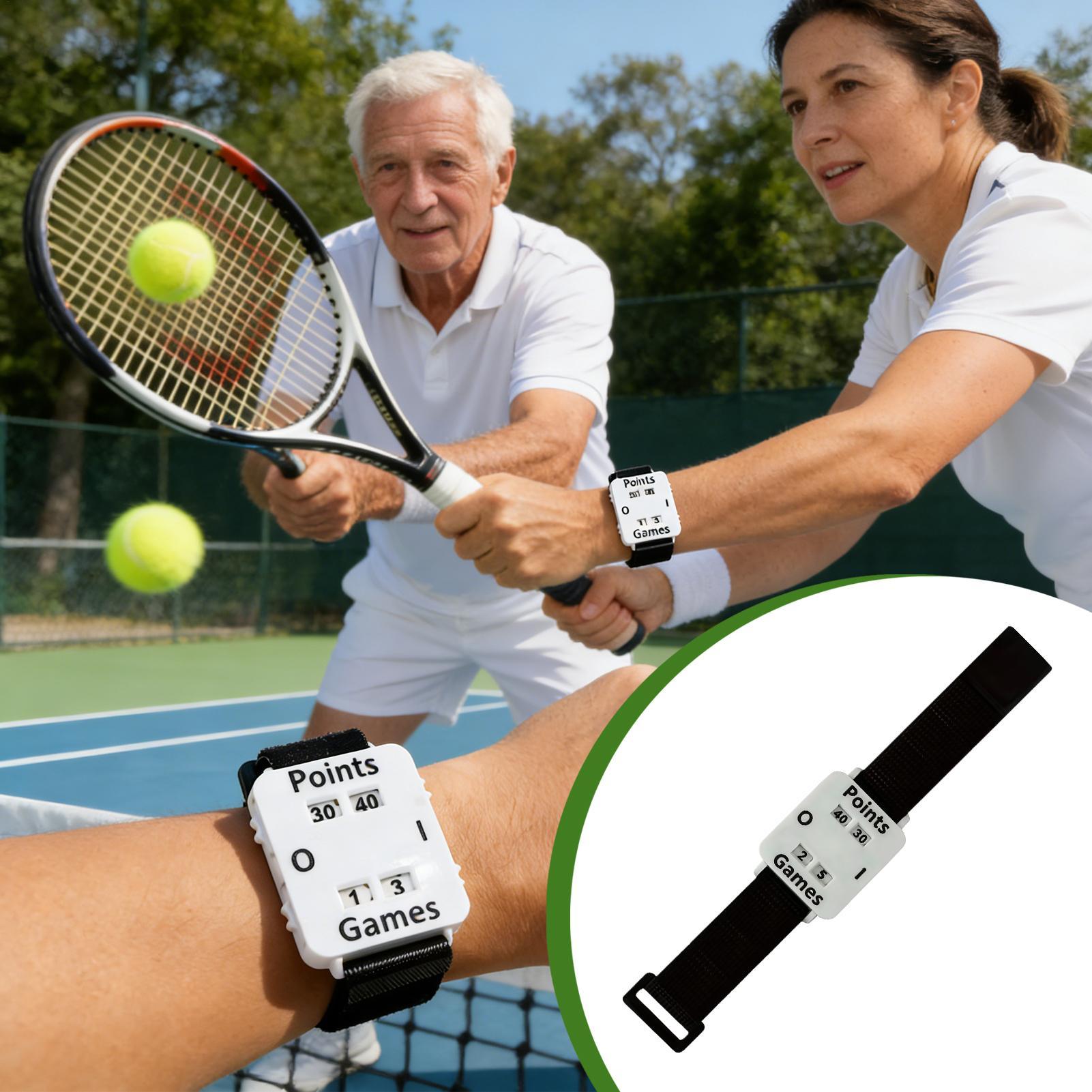Tennis Score Keeper Wristband  - Badminton Score Counter 리뷰 및 가격