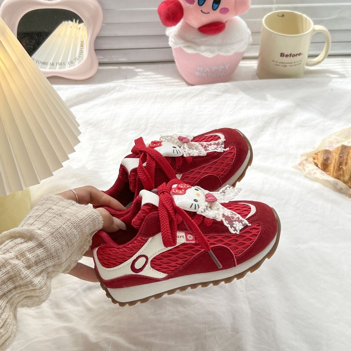 New Sanrio Hello Kitty Girls C - Badminton Junior 리뷰 및 가격