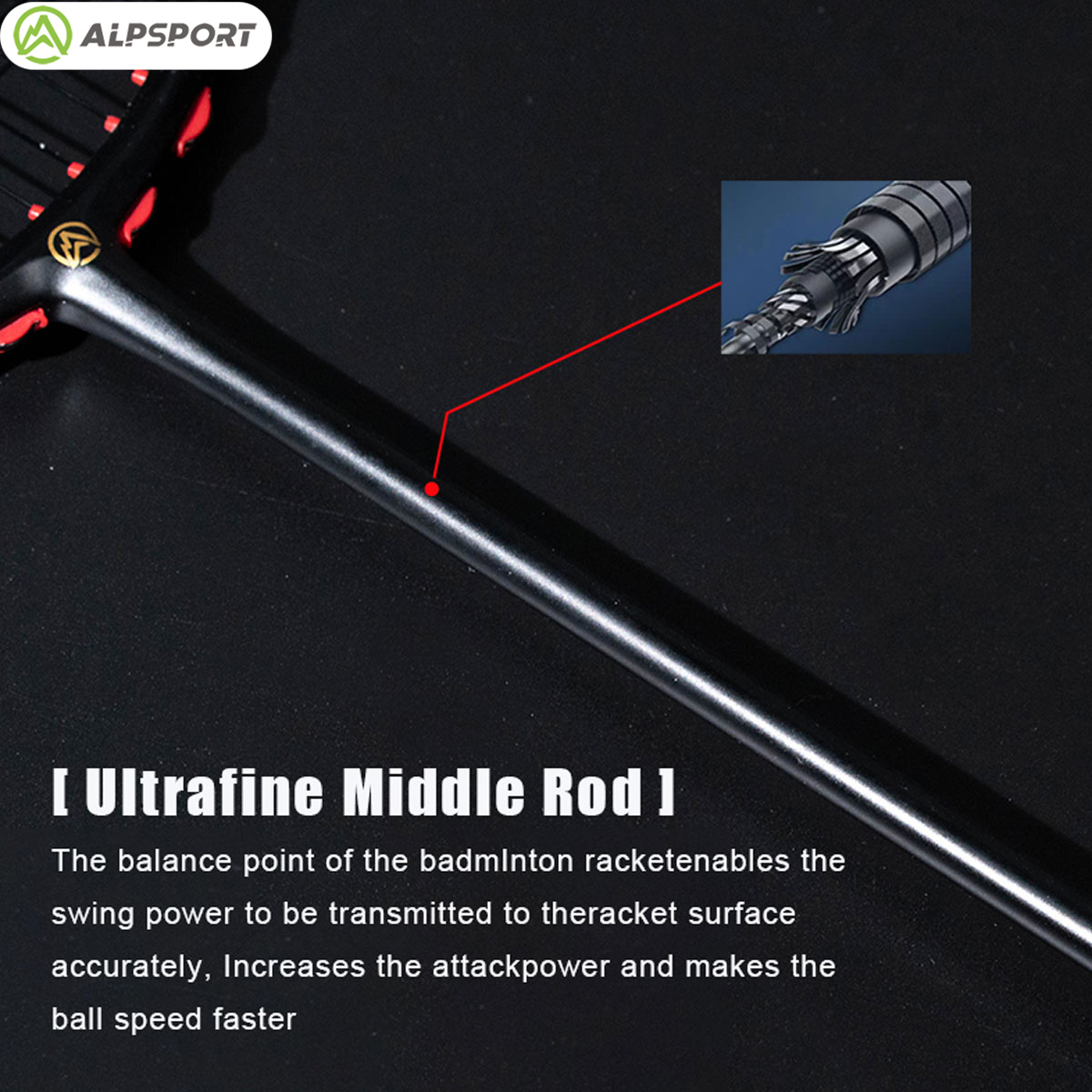 Alpsport MH-V5 5U 75g Wave Leg - Li Ning Racket 리뷰 및 가격