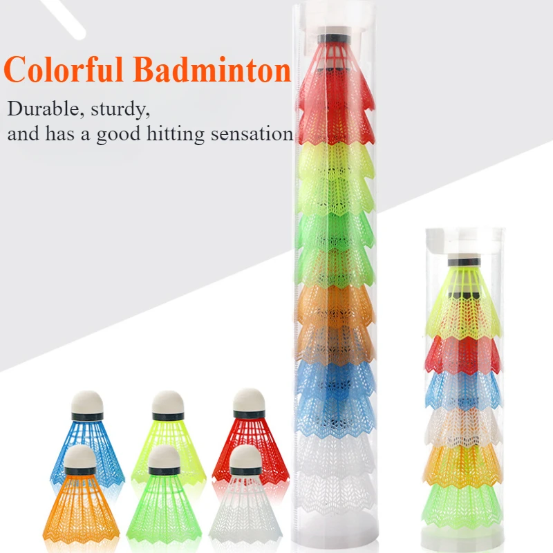 12 Pcs/Set Colorful Shuttlecoc - Badminton Event 리뷰 및 가격