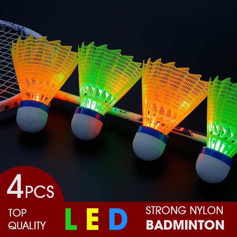 WELKIN 4pcs Dark Night LED Glo - Badminton Event 리뷰 및 가격