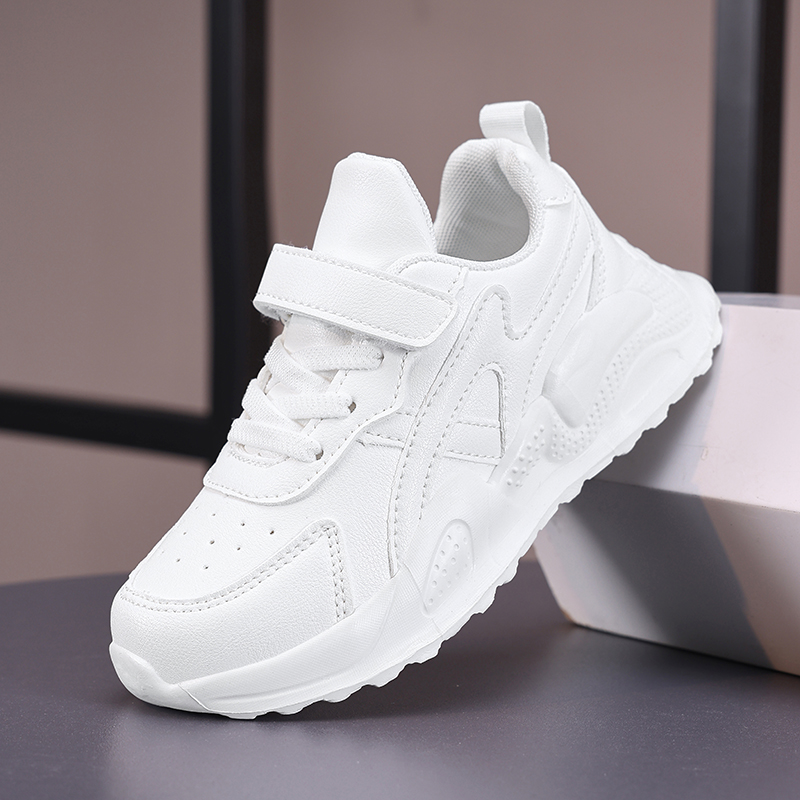 White Children's Leather Casua - Badminton Junior 리뷰 및 가격